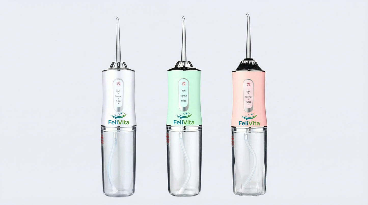 IRRIGADOR DENTAL RECARGABLE FELIVITA